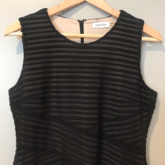 Calvin Klein | Sleeveless Bodycon Mini Dress - Picture 3 of 8